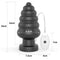 PLUG ANAL COM VIBRAÇÃO KING SIZED 7" BLACK