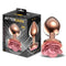 PLUG ANAL DE METAL COM ROSA COR ROSA