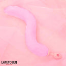 PLUG ANAL EM SILICONE DE CAUDA RAPOZA ROSA