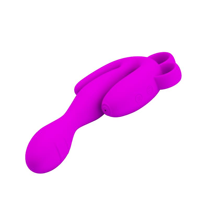 VIBRADOR PRETTYLOVE TRIPLE FLOWERY