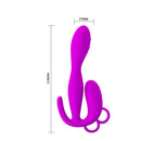 VIBRADOR PRETTYLOVE TRIPLE FLOWERY