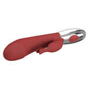 VIBRADOR RABBIT RASMUSSEN VERMELHO