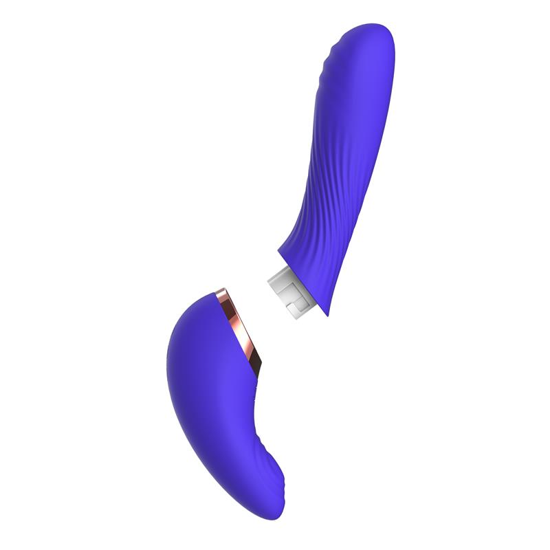 VIBRADOR ROTATIVO DESTACÁVEL RAYDEN COM PULSAÇÃO DE DUAS POSIÇÕES