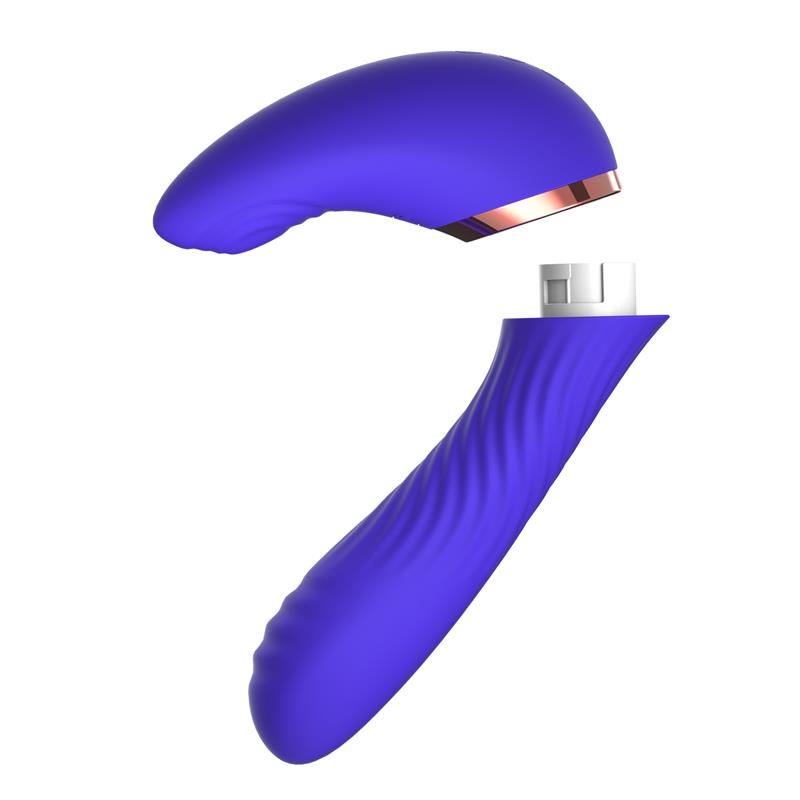 VIBRADOR ROTATIVO DESTACÁVEL RAYDEN COM PULSAÇÃO DE DUAS POSIÇÕES