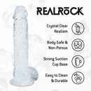 DILDO REALISTA COM TESTÍCULOS 5 / 12,7 CM REAL ROCK