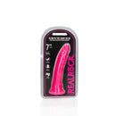 DILDO SLIM REALISTIC GLOW IN THE DARK 7 18 CM