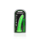 DILDO SLIM REALISTIC GLOW IN THE DARK 7 18 CM
