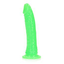 DILDO SLIM REALISTIC GLOW IN THE DARK 7 18 CM