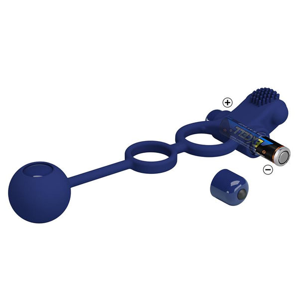 ANEL VIBRATÓRIO COM BOLA ESTIMULADORA