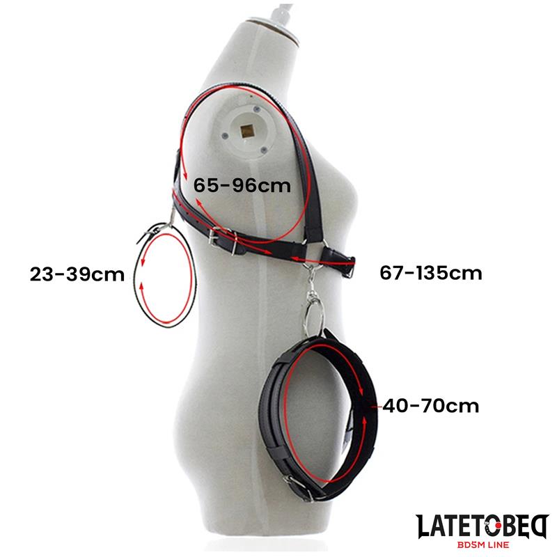 KIT DE RESTRIÇÃO PERNAS ABERTAS