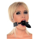 MORDAÇA COM UM PLUG EM SILICONE