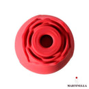 MARTINELLA ESTIMULADOR COM SUCÇÃO EM FORMA DE ROSA