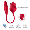URBAN SKY ESTIMULADOR CLITORIS DE LÍNGUA E MINI PÉNIS DE IMPULSO USB