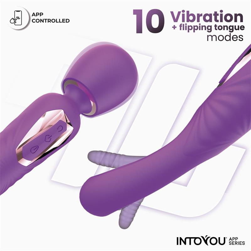 MASSAJADOR VIBRATÓRIO SALMA FLIPPING COM APP