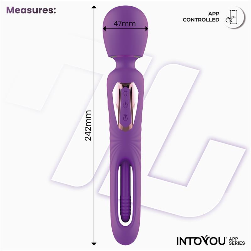 MASSAJADOR VIBRATÓRIO SALMA FLIPPING COM APP