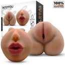 MASTURBADOR SELA VAGINA E BOCA SÚPER REALISTA 635 GR