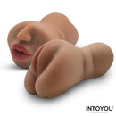 MASTURBADOR SELA VAGINA E BOCA SÚPER REALISTA 635 GR