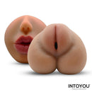 MASTURBADOR SELA VAGINA E BOCA SÚPER REALISTA 635 GR