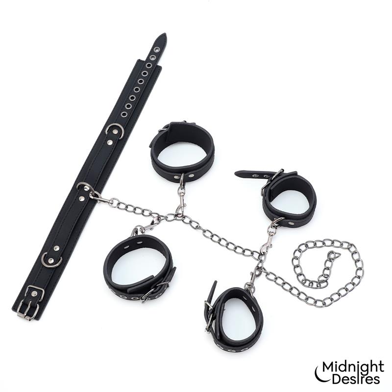 KIT RESTRIÇÕES COM COLEIRA E ALGEMAS