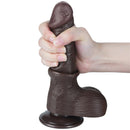 DILDO SLIDING DUAL LAYER 7,5"