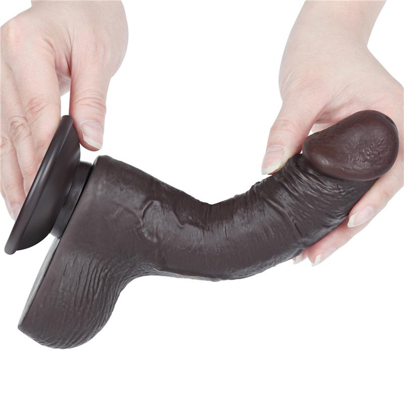 DILDO SLIDING DUAL LAYER 7,5"