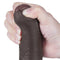 DILDO SLIDING DUAL LAYER 7" MULATO