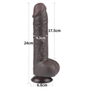 DILDO SLIDING DUAL LAYER 9.5"