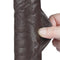 DILDO SLIDING DUAL LAYER 9.5"