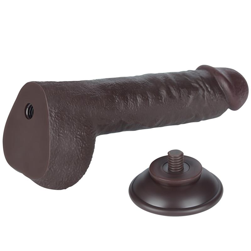 DILDO SLIDING DUAL LAYER 9.5"