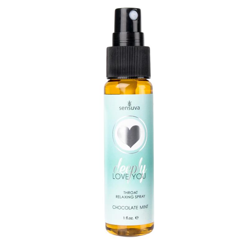 SPRAY DE GARGANTA PROFUNDA SABOR A CHOCOLATE E MENTA 30ML