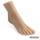 MASTURBADOR STEP COM FORMATO DE PÉ COM VAGINA