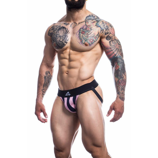 JOCKSTRAP CUT4MEN ROSA E PRETO