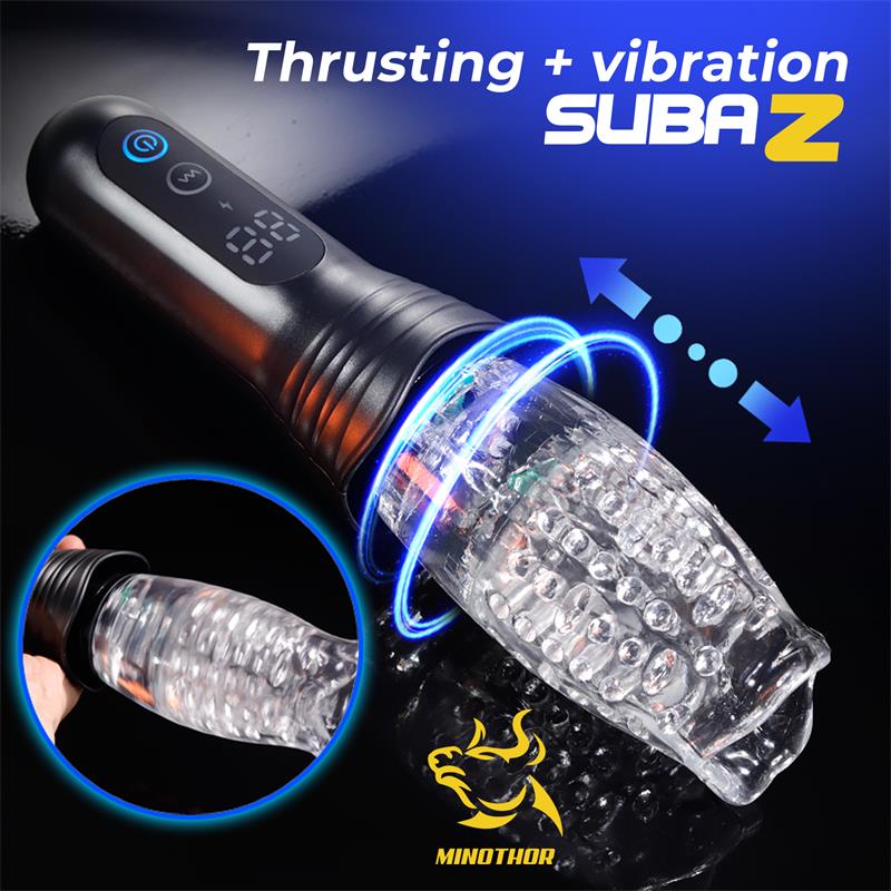 MASTURBADOR SUBAZ COM IMPULSO E ROTAÇÃO 360.
