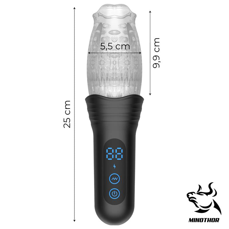 MASTURBADOR SUBAZ COM IMPULSO E ROTAÇÃO 360.