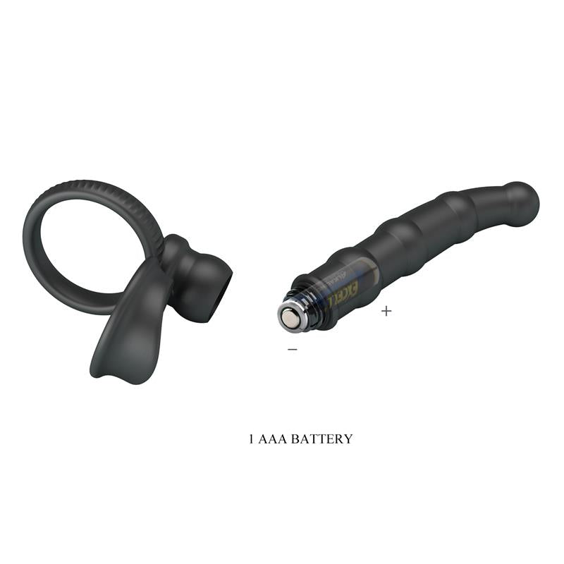 DILDO PARA DUPLA PENETRAÇÃO COM VIBRAÇÃO