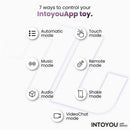 VIBRADOR TINGLY COM MOVIMENTO DO DEDO E COM ONDULAÇÃO APP
