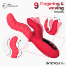 VIBRADOR TINGLY COM MOVIMENTO DO DEDO E COM ONDULAÇÃO APP