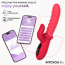 VIBRADOR TINGLY COM MOVIMENTO DO DEDO E COM ONDULAÇÃO APP