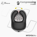 MASTURBADOR TORKY ROTATIVO E VIBRAÇÕES DINÂMICAS COM APP