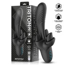 VIBRADOR TRITON DE LÍNGUA TRIPLA