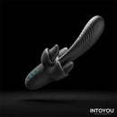 VIBRADOR TRITON DE LÍNGUA TRIPLA