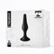 PLUG ANAL TROPHY PRETO SILICONE