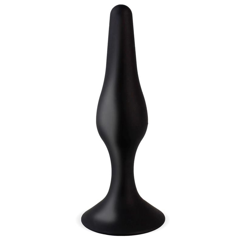 PLUG ANAL TROPHY PRETO SILICONE