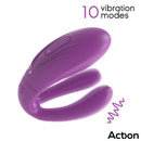 VIBRADOR PARA CASAL TWINX REMOTO COM COMANDO E CARREGADOR USB