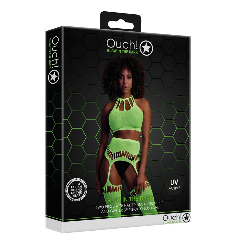 CONJUNTO DE 2 PEÇAS VERDE NÉON TAM. ÚNICO