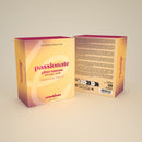 VELA DE MASSAGEM PASSIONATE COM FEROMONAS E AROMA A MARACUJÁ 20ML