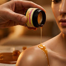 VELA DE MASSAGEM TEMPTATION COM FEROMONAS E AROMA DE CARAMELO 20ML