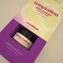 VELA DE MASSAGEM TEMPTATION COM FEROMONAS E AROMA DE CARAMELO 20ML