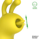 VIBRADOR ORAL VIBEE EM FORMATO DE ABELHA COM LÍNGUA