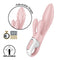 VIBRADOR AIR PUMP BUNNY 3 ROSA SATISFYER